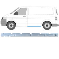 Painel de reparação interna da soleira para Volkswagen Transporter T5 2003-2015 / Esquerdo 16971