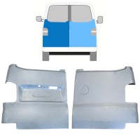 Painel de reparação das portas traseiras para Volkswagen Transporter T5 2003-2015 / Esquerda+Direita / Conjunto 15060