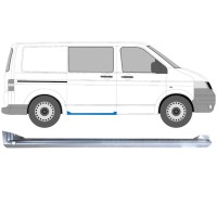 Soleira completa para porta deslizante para Volkswagen Transporter T5 2003-2015 / Direito 16975