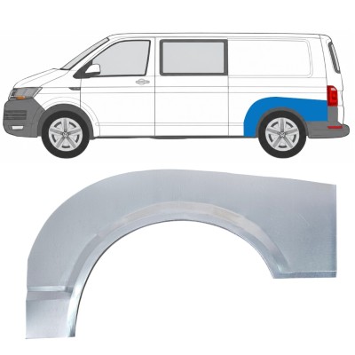 Painel de reparação do guarda-lamas traseiro para Volkswagen Transporter T6 2015-2024 / Esquerdo 17144