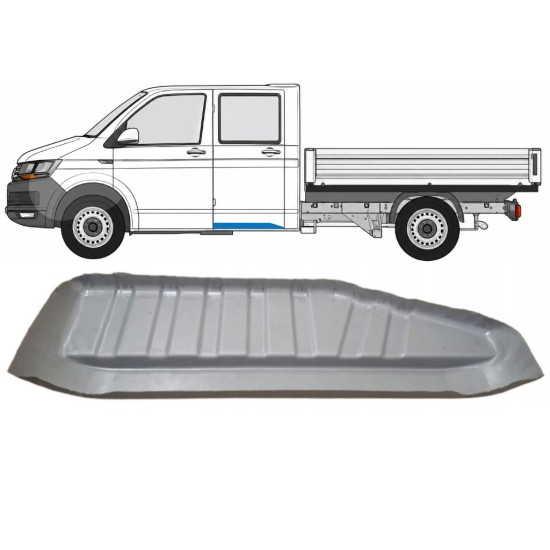 Degrau de entrada da porta para Volkswagen Transporter T6 2015-2024 / Esquerdo 17155