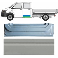 Painel de reparação interna e externa das portas traseiras para Volkswagen Transporter T6 2015-2024 / Esquerdo 17161