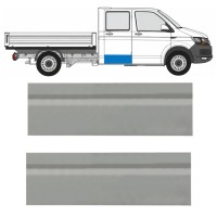 Painel de reparação externa das portas traseiras para Volkswagen Transporter T6 2015-2024 / Esquerda = Direita (simétrico) 17126