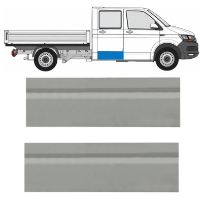 Painel de reparação externa das portas traseiras para Volkswagen Transporter T6 2015-2024 / Esquerda = Direita (simétrico) 17126