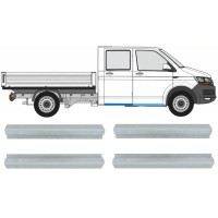 Painel de reparação da soleira dianteira e traseira para Volkswagen Transporter T6 2015-2024 / Esquerda+Direita 17132