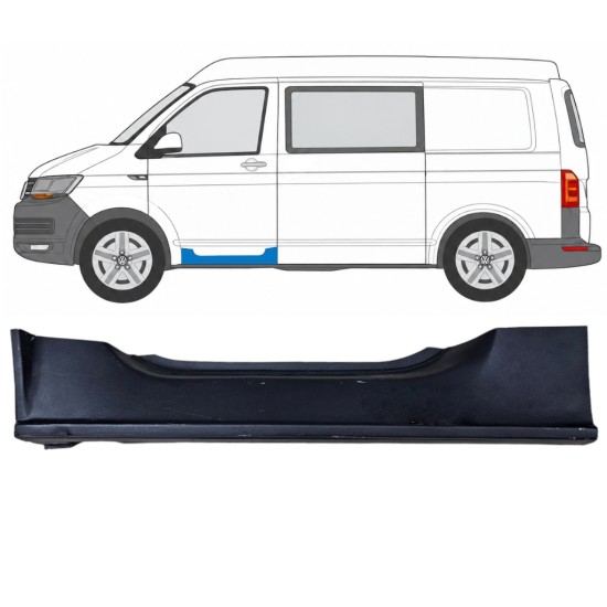 Painel de reparação da soleira dianteira para Volkswagen Transporter T6 2015-2024 / Esquerdo 17193