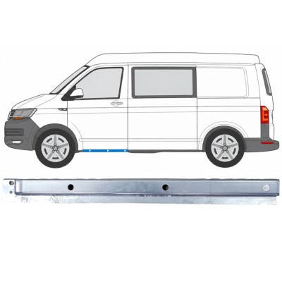 Painel de reparação da soleira da porta dianteira para Volkswagen Transporter T6 2015-2024 / Esquerdo 17185