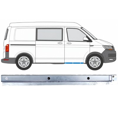 Painel de reparação interna da soleira da porta dianteira para Volkswagen Transporter T6 2015-2024 / Direito 17184