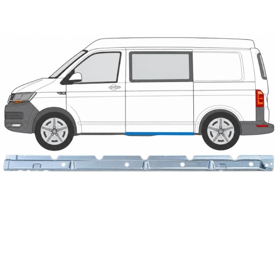 Painel de reparação interna da soleira para Volkswagen Transporter T6 2015-2024 / Esquerdo 17178