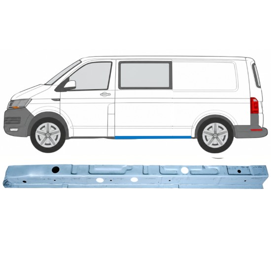 Painel de reparação interna da soleira para Volkswagen Transporter T6 2015-2024 / Esquerdo 17142