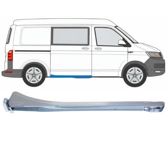 Guia da porta deslizante para Volkswagen Transporter T6 2015-2024 / Direito 17203