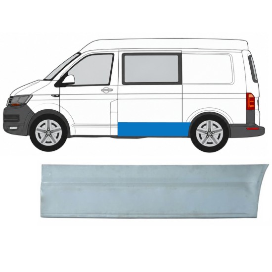 Painel de reparação lateral externa para Volkswagen Transporter T6 2015-2024 / Esquerdo 17110