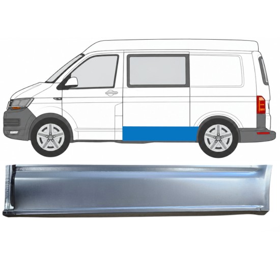 Painel de reparação lateral externa para Volkswagen Transporter T6 2015-2024 / Esquerdo 17176