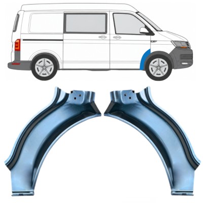 Painel de reparação do guarda-lamas dianteiro para Volkswagen Transporter T6 2015-2024 / Esquerda+Direita 17188