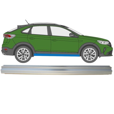 Painel de reparação da soleira para Volkswagen Taigo 2021- / Esquerda = Direita (simétrico) 14937