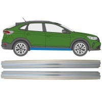 Painel de reparação da soleira para Volkswagen Taigo 2021- / Esquerda+Direita / Conjunto 14938