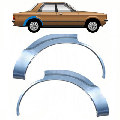 Painel de reparação do guarda-lamas traseiro para Ford Taunus 1976-1982 / Conjunto 11083