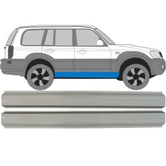 Painel de reparação da soleira para Hyundai Terracan 2001-2006 / Esquerda = Direita (simétrico) / Conjunto 9611
