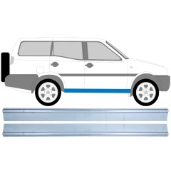 Painel de reparação interna da soleira para Nissan Terrano II 1993-2005 / Esquerda+Direita / Conjunto 11941