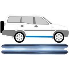 Painel de reparação da soleira para Nissan Terrano II 1993-2005 / Esquerda+Direita / Conjunto 11364