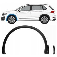 Moldura lateral do guarda-lamas dianteiro para Volkswagen Tiguan 2016-2020 R-Line / Esquerdo / Conjunto 14853