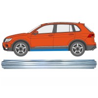 Painel de reparação da soleira para Volkswagen Tiguan 2016-2024 / Esquerdo 17218