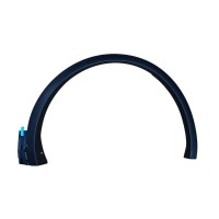 Moldura lateral do guarda-lamas dianteiro para Volkswagen Tiguan 2020-2024 R-Line / Direito 17063