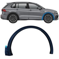 Moldura lateral do guarda-lamas dianteiro para Volkswagen Tiguan 2020-2024 R-Line / Direito 17063