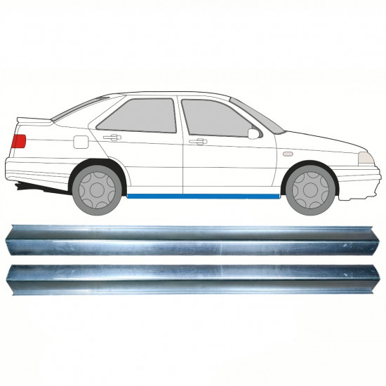 Painel de reparação da soleira para Seat Toledo 1991-1999 / Esquerda = Direita (simétrico) / Conjunto 10326