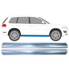Painel de reparação da soleira para Volkswagen Touareg 2002-2010 / Esquerda+Direita / Conjunto 11340