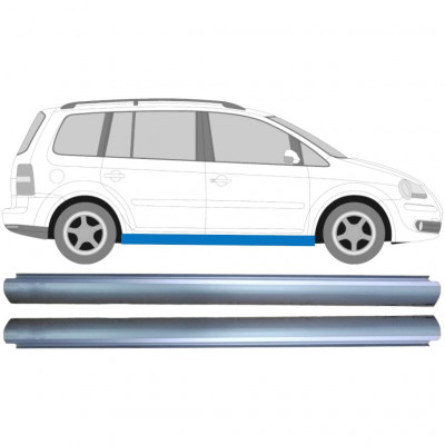 Painel de reparação da soleira para VW Touran 2003-2010 / Esquerda = Direita (simétrico) / Conjunto 10390