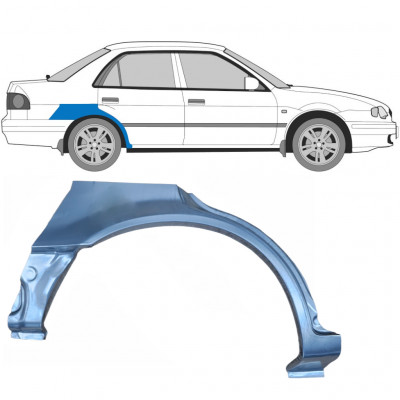 Painel de reparação do guarda-lamas traseiro para Toyota Corolla 1997-2002 / Direito 9060