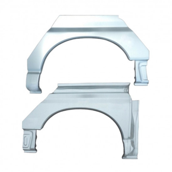 Painel de reparação do guarda-lamas traseiro para Toyota Hiace 1995-2006 / Esquerda+Direita / Conjunto 10028