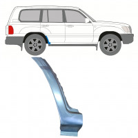 Painel de reparação da parte inferior do guarda-lamas traseiro para Toyota Land Cruiser 1998-2007 / Direito 8984