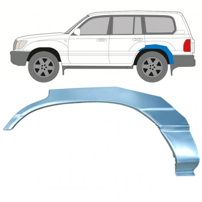 Painel de reparação do guarda-lamas traseiro para Toyota Land Cruiser 1998-2007 / Esquerdo 8983