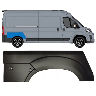 Painel de reparação do guarda-lamas traseiro para Toyota Proace Max 2024- / Direito 16693