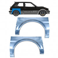 Painel de reparação do guarda-lamas traseiro para Toyota Starlet 1984-1989 / Esquerda+Direita / Conjunto 10279