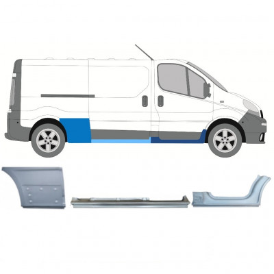 Kit de reparos para Renault Trafic Opel Vivaro 2001-2014 / LWB / Direito /  11105