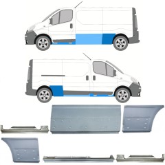 Kit de reparos para Opel Vivaro 2001-2014 / Esquerda+Direita / 13309