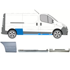 Kit de reparos para Opel Vivaro 2001-2014 / Direito / 13304