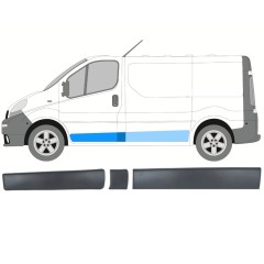 Conjunto de molduras para Opel Vivaro 2001-2014 / Esquerdo / 13903
