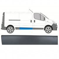 Moldura da porta deslizante para Renault Trafic 2001-2014 / Direito 8203