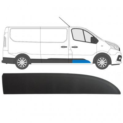 Moldura da porta dianteira para Renault Trafic 2014- / Direito 8213