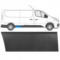 Moldura lateral do guarda-lamas traseiro para Renault Trafic 2014- / Direito 8219