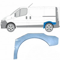 Painel de reparação do guarda-lamas traseiro para Opel Vivaro Renault Trafic 2001- / Esquerdo 8824