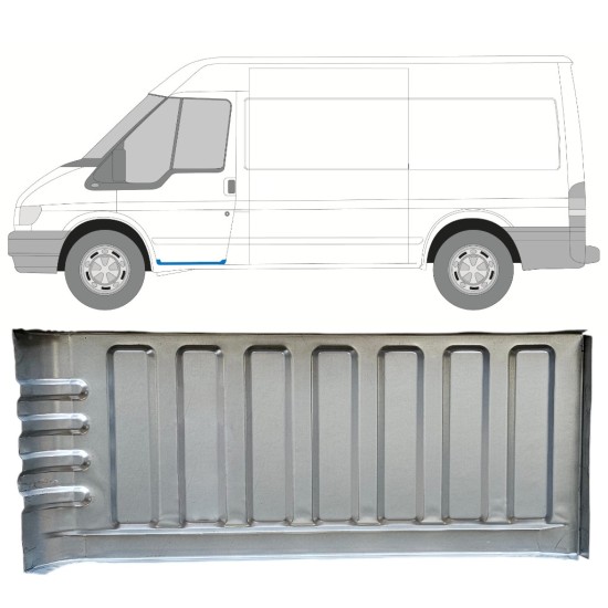 Degrau de entrada da porta para Ford Transit 2000-2013 / Esquerdo 15055