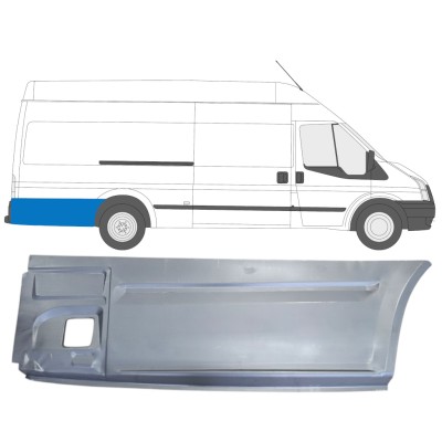 Painel de reparação do guarda-lamas traseiro para Ford Transit 2000-2013 / Direito 14615