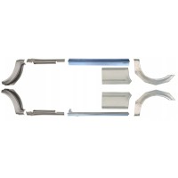 Painel de reparação da soleira com guarda-lamas traseiro para Ford Transit 2000-2013 / Conjunto 12677