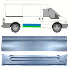 Painel de reparação interna e externa das portas deslizantes para Ford Transit 2000-2013 / Direito / Conjunto 12665