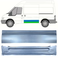 Painel de reparação interna e externa das portas deslizantes para Ford Transit 2000-2013 / Esquerdo / Conjunto 12667